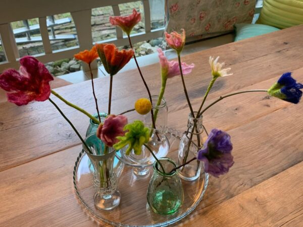 workshop vilt bloem Sa Dwaande